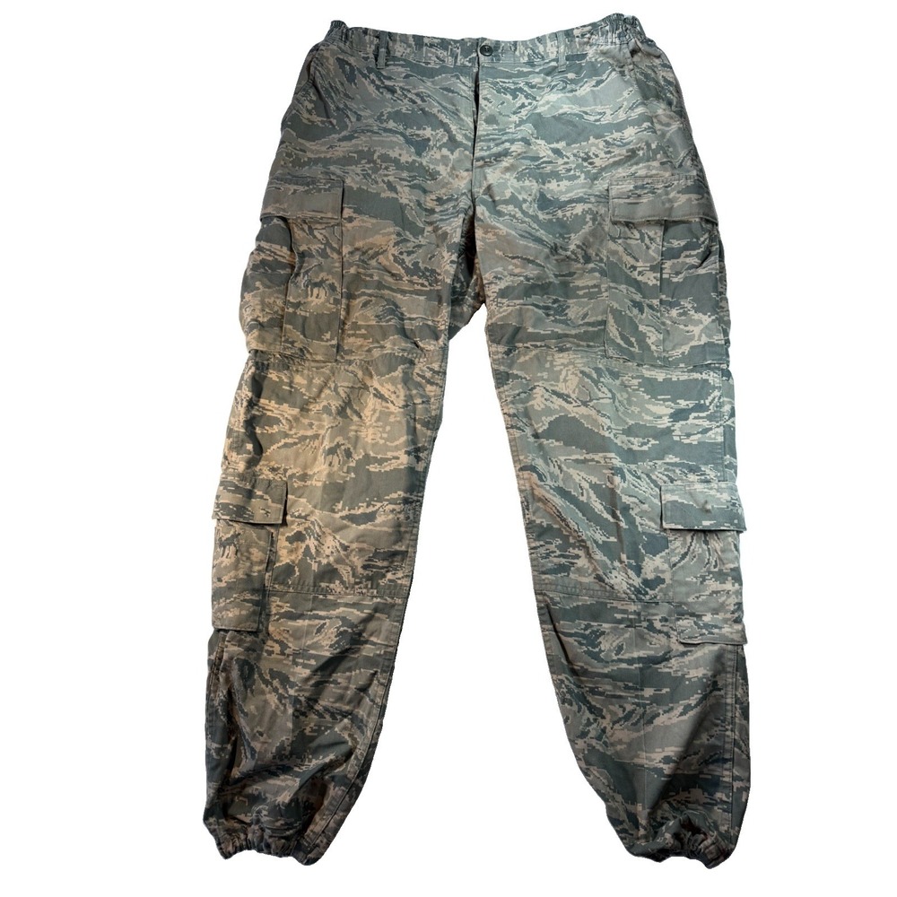 USAF ABU Airman Battle Uniform Pants 36R Digital Tiger Stripe Military USGI
